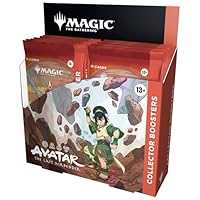 Magic: The Gathering | Avatar: The Last Airbender Collector Booster Box | 12 Packs | Collectible Card Game