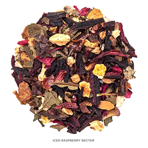 Tea Forte Tea Over Ice Blends, Five Iced Tea Infusers, Raspberry Nectar