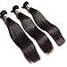 UNice Hair Icenu Series 10a Malaysian Straight Hair 1 Bundle Virgin Unprocessed Human Hair Weft Extensions Natural Color (22inch)
