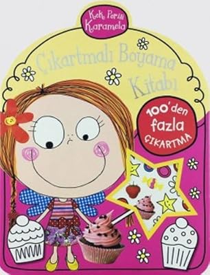 Kek Perisi Karamela Cikartmali Boyama Kitabi Collective