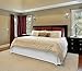 Utopia Bedding Twin Bed Skirt - Soft Quadruple Pleated Ruffle - Easy Fit with 15 Inch Tailored Drop - Hotel Quality, Shrinkage and Fade Resistant (Twin, White)