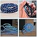 USB Phone Charger Cord Cable, Oliomp Blue 6.6 FT LED Light Up Fast Charging Cords Sync Data Cord Compatible with Phone 8/XS/XR/XS MAX/7/7 Plus/6/6S Plus/5S/5,Pad/Pod
