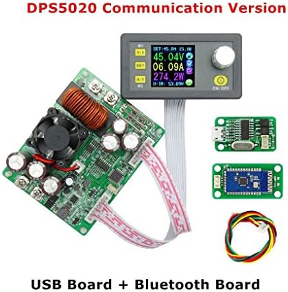 Topker DPS5020 USB Bluetooth Communication Constant Voltage Current Step-down Digital Power Supply Buck Voltage Converter LCD Voltmeter