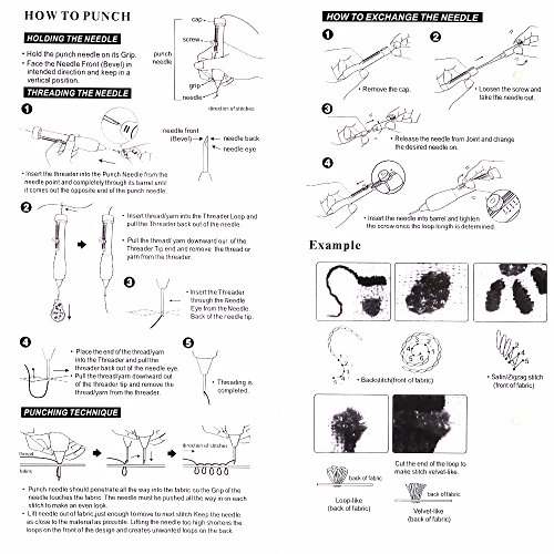4 Magic+Embroidery+Pen+Punch+Needles