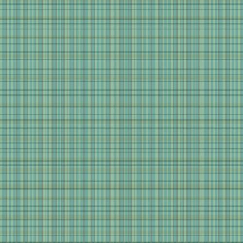 WallCandy Arts Removable Wallpaper, Plaid Green