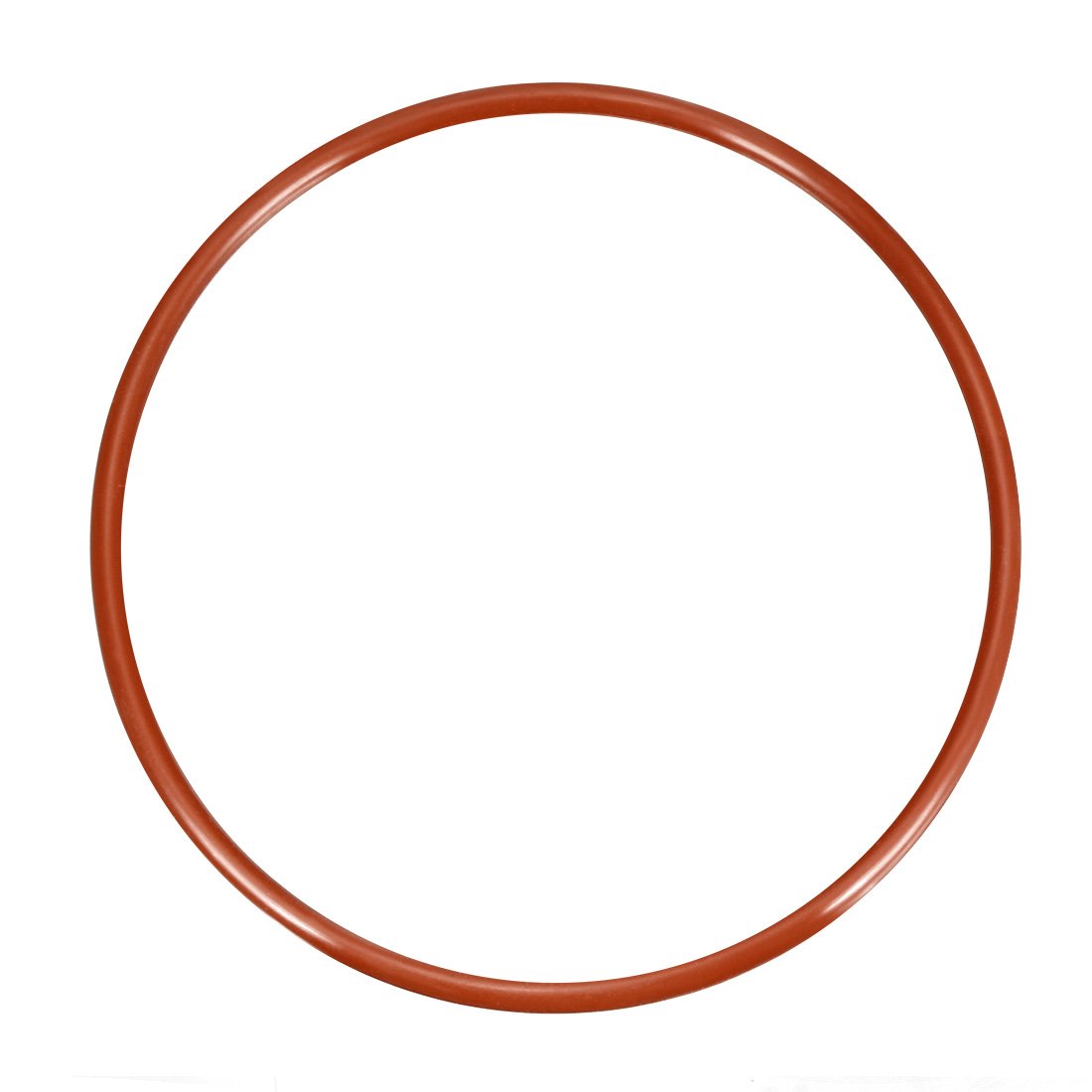 sourcingmap Silicone O-Ring, 100mm OD, 93mm ID, 3.5mm Width, VMQ Seal Rings Gasket, Red