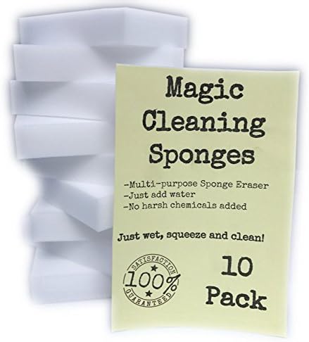 Magic Cleaning Eraser Sponge Pack No Scratch Strong Easy (10)