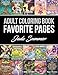 Adult Coloring Book: Favorite Pages | 50 Premium Coloring Pages from The Jade Summer Collection by Jade Summer