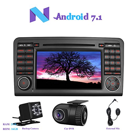 Android 7.1 Car Stereo, Hi-azul 2 Din RAM 2G Car Radio 7