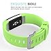 Fitbit Charge 2 Band, MoKo Soft Silicone Adjustable Replacement Sport Strap Band for Fitbit Charge 2 Heart Rate + Fitness Wristband, Wrist Length 5.70