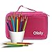 Ofeily Oxford Pen Case, 72 Holes Pens Holder/Pencils Bag/Pencil Case for Art Drawing/Writing (72 Holes Rose Pen Case)