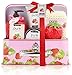 PURE Spa Basket Natural Skin Care Products. Spa Gift Kit Bath Set! Makes Best Bath & Body Gift for Women Spa Baskets! Valentines Day Gift for Her! Women, Teens & Kids!