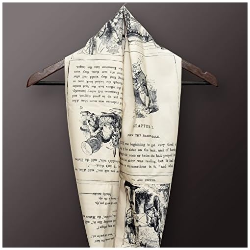 Alice in Wonderland Infinity Scarf - Image 5