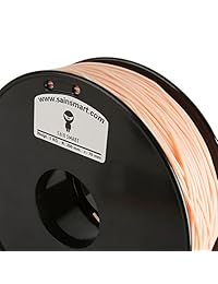 SainSmart filamento TPU flexible Impresión 3d (1,75 mm 1 kg Spool, 95 A, color melocotón