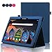 ACdream Case for Lenovo Tab 2 A10 / Lenovo Tab3 10 Business ONLY, Folio Leather Smart Cover Case for Lenovo Tab2 A10-70 / Tab2 A10-30 / TAB-X103F Tab 10 / Tab3 10 Business Tablet - Dark Blue