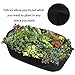 Pannow Fabric Raised Planting Bed, Garden Grow Bags Herb Flower Vegetable Plants Bed Rectangle Planter for Plants Flowers and Vegetables (2ft x 4ft)