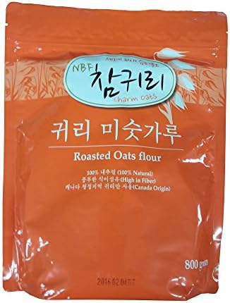 NBF Roasted Oats Flour - Grain Powder, Misugaru, 800g, 28.2Oz