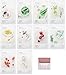 [Innisfree] It's Real Squeeze Mask Sheet x 10 Set Bundle with Oil Blotting Paper
