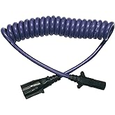 Blue Ox BX88206 Coiled Cable with Female Receptor