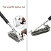 VOTECOM Grill Brush Scraper - Bristle Free Rust Resistant Stainless Steel BBQ Grill Cleaner Safe Porcelain, Ceramic, Steel, Iron