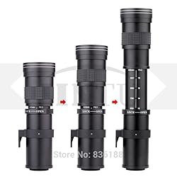 JINTU 420-800mm f/8.3 Manual Telephoto Camera Lens