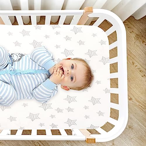 Stretchy Sheet Fitted for Baby Boy and Girl, Jersey Knit