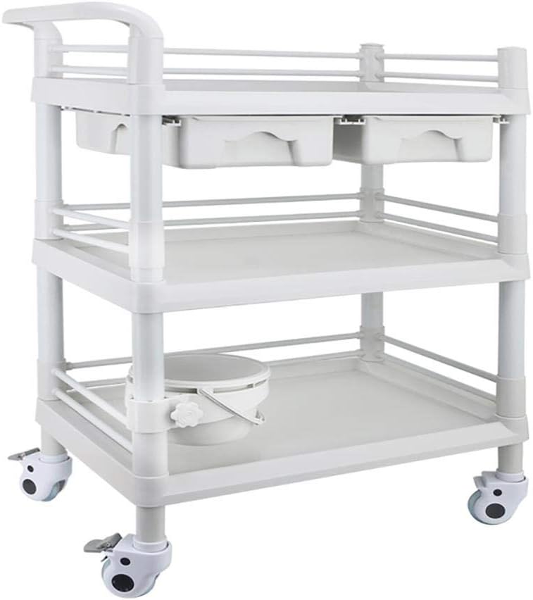 Storage Trolley on Wheels, Strong LoadBearing Kitchen