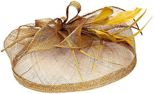 Women New Wedding Party Hat Handband Hair Clip Barrettes Flower Fascinator