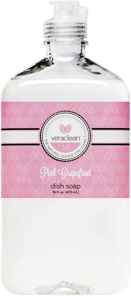 VeraClean Dish Soap, Pink Grapefruit