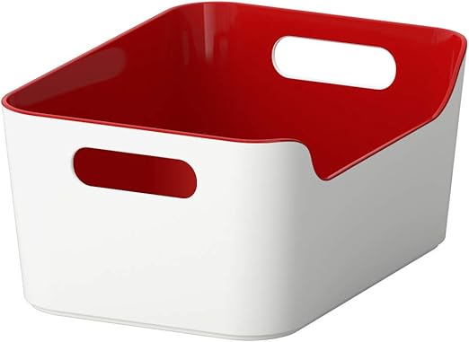 IKEA ASIA VARIERA Caja Rojo: Amazon.es: Hogar