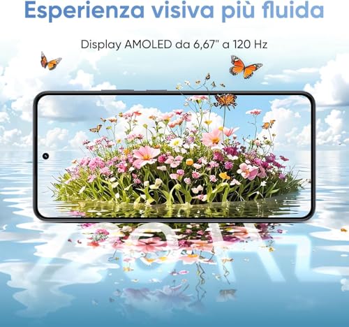 realme 14T 5G Smartphone Mobile Phone 8+256GB, Chipset Dimensity 6300 5G, Ai 50MP Camera, Super AMOLED Display 6.67 '' 120Hz, Solid Battery 5260 mAh, Dual Sim, NFC,Black