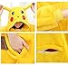 Yimidear Unisex Adult Pajamas Cosplay Costume Pikachu Onesie Sleepwear,Yellow,Large