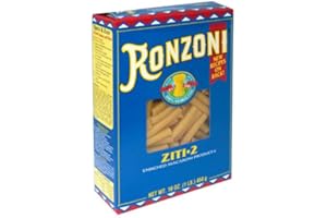 Ronzoni Ziti Pasta 16 oz (Pack of 15)