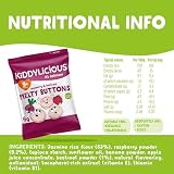 Kiddylicious Raspberry & Beetroot Melty Buttons 4x5 Pcs Kids Snack view 2