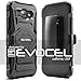 Evocel Galaxy J1 (2015) Case, [New Generation Series] Belt Clip Holster, Kickstand, & Dual Layer for Samsung Galaxy J1 (Model No J100) / J1 (2015 Release), Black (EVO-SAMJ1-XX01)