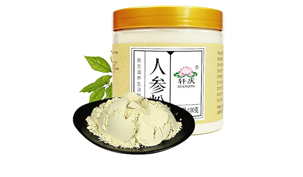 买2送1buffalo Bottlecraft 轩庆人参粉100g东北长白山人参片含人参皂苷rh2野山参红参 Grocery Gourmet Food Amazon Com