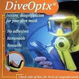 Aqua Dive Optx Flexible Dive Mask Magnifiers (1 Pair) DiveOptx