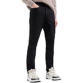 Armani Exchange Mens Skinny Biker Fit Stretch Cotton Bull Denim 5 Pocket Pant