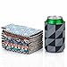 Avery Barn 10pc Mixed Trendy Design Neoprene Zipper Sleeve Insulated Beer Can Covers - Set 3: Patternpalooza