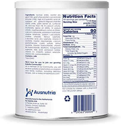 kabrita goat milk formula