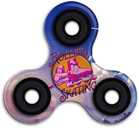 Roller-skating Hot Sale High Speed Tri-Spinner Hands Spinner Fidgets Fingertip Finger Toy Bearing Toy Stress Reducer Perfect For ADD, ADHD, Autism Adults &amp; Children For Relaxation
