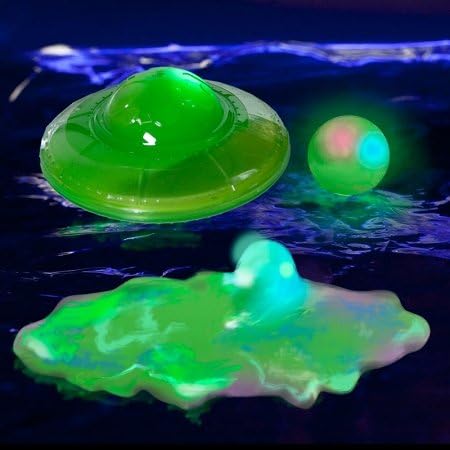 PartyLights Novelty Party Fun Novelty Goo Blinx, UFO Light-Up Putty