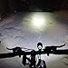 Bright Rechargeable LED Bike Light Headlight bike headlight Combination (Black)