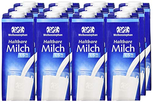 Weihenstephan H-Milch 1,5 Prozent, 12er Pack (12 x 1 l) – Bild 6