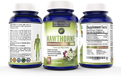 PurHEALTH: Hawthorne, 150mg Standardized Extract