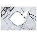 Barber Gown - TOOGOO(R) Hair Salon Cape Haircut Barber Gown Hairdressing Apron Hairdressing Supplies Black+White