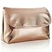 Lily England Makeup Bag Organizer - Large Wash Bag with Compartments for Women, Rose Gold