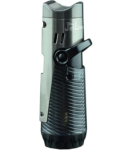 Jetline Mr. Fatboy Quad Jet Lighter - Copper Cigar Lighter With Punch Cutter