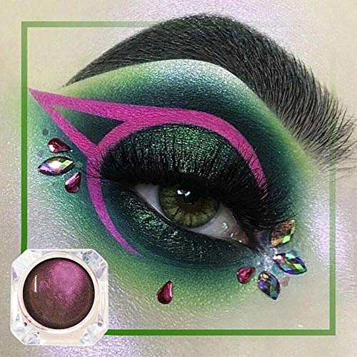 TooTu 1/2/3/4PCS Multi-Chrome Shade Shifting Pigments Eye Shadow - Multi-Functional Smokey Professional Makeup Palette Powder,Lip Gloss, Eye Shadow and Nail Coating - for Face/Body/Nails (4PC)
