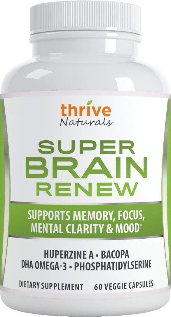 Thrive Naturals Super Brain Renew Memory Supplement